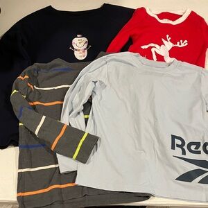 Reebok Kids Light Blue Long Sleeve Tee